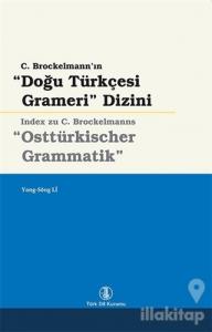 Doğu Türkçesi Grameri Dizini