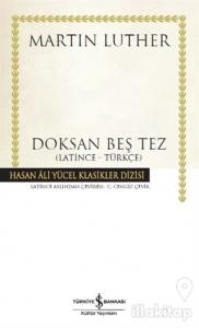 Doksan Beş Tez (Ciltli)