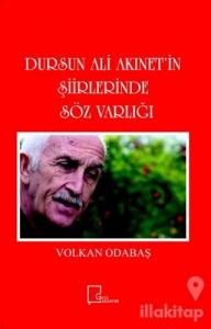 Dursun Ali Akınet'in Şiirlerinde Söz Varlığı