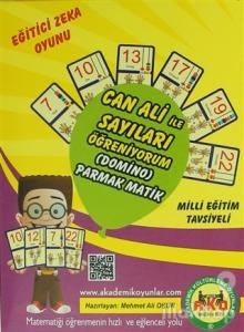 Eğitici Zeka Oyunu Can Ali ile Sayıları Öğreniyorum (Domino) Parmak Matik