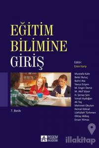 Eğitim Bilimine Giriş