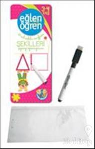 Eğlen Öğren 40 Silinebilir Sayfada Şekilleri Çizmeyi Öğreniyorum