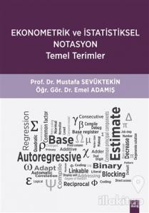 Ekonometrik ve İstatistiksel Notasyon Temel Terimler