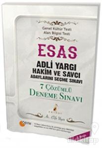 ESAS Adli Yargı Hakim ve Savcı Adaylarını Seçme Sınavı 7 Çözümlü Deneme Sınavı