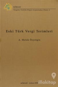 Eski Türk Vergi Terimleri