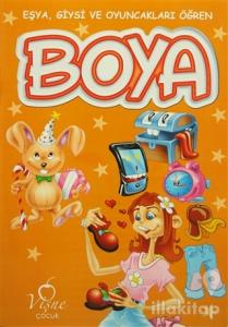 Eşya, Giysi ve Oyuncakları Öğren - Boya