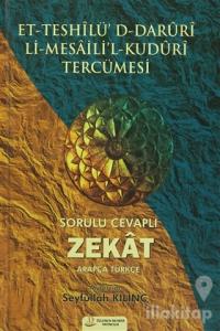 Et-Teshilü'D-Daruri Li-Mesaili'l-Kuduri Tercümesi - Sorulu Cevaplı Zekat (Ciltli)