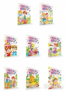Etkinlik Boyama Kitabı (8 Kitap Set)