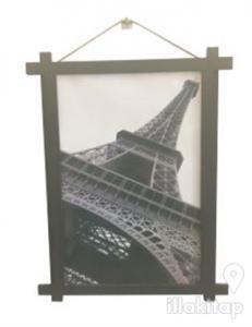Eyfel Kulesi Ahşap Tablo Kod - 000011