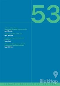 Felsefe Tartışmaları 53