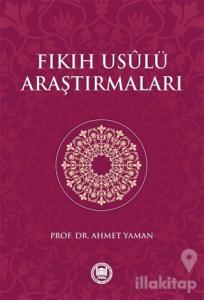 Fıkıh Usülü Araştırmaları