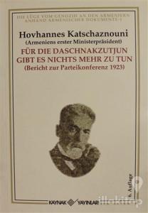 Für Die Daschnakzutjun Gibt es Nichts Mehr Zu Tun