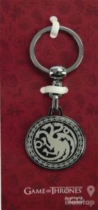 Game Of Thrones Tekli Anahtarlık - Siyah Targaryen
