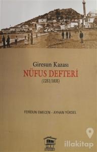 Giresun Kazası Nüfus Defteri (1251/1835)