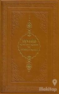 Hafız Boy Yaldızlı Tevhid Kur'an-ı Kerim ve Türkçe Meali (Farklı Renklerde)
