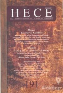 Hece Aylık Edebiyat Dergisi Sayı: 191