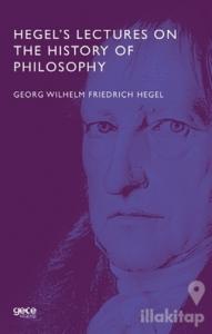 Hegel's Lectures On The History Of Philosophy