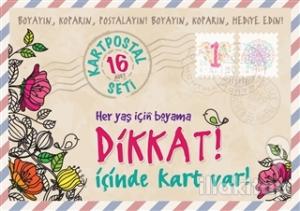 Her Yaş için Boyama : Dikkat! İçinde Kart Var 1