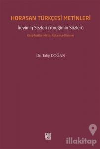 Horasan Türkçesi Metinleri