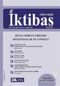 İktibas Dergisi Sayı : 471 Mart 2018