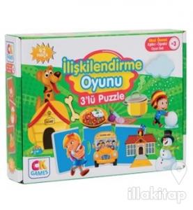 İlişkilendirme Oyunu Okul Öncesi Oyun Seti +3 Yaş