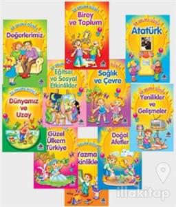 İlköğretim 1. Sınıflar Için 10'lu Okuma Takımı (El Yazılı)