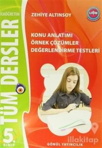 İlköğretim 5. Sınıf Tüm Dersler Konu Anlatımlı Örnek Çözümler Değerlendirme Testleri