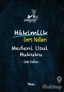 İmtiyaz Medeni Usul Hukuku Hakimlik Ders Notları