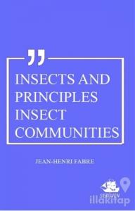 Insects And Principles Insect Communities