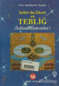 İslam'da Davet ve Tebliğ - İslami Sistemler (Ciltli)