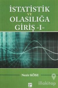 İstatistik ve Olasılığa Giriş - I