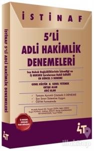 İstinaf 5'li Adli Hakimlik Denemeleri