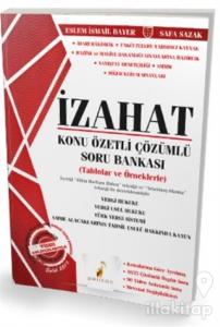 İzahat Konu Özetli Çözümlü Soru Bankası