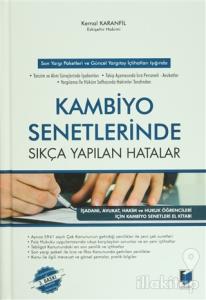 Kambiyo Senetlerinde Sıkça Yapılan Hatalar (Ciltli)