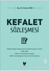 Kefalet Sözleşmesi (Ciltli)