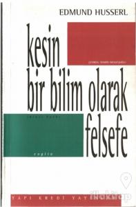 Kesin Bir Bilim Olarak Felsefe