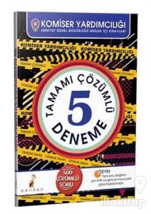Komiser Yardımcılığı 5 Çözümlü Deneme Sınavı 2017