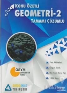 Konu Özetli Geometri - 2 Tamamı Çözümlü Soru Bankası