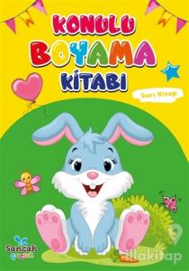 Konulu Boyama Kitabı - Sarı Kitap