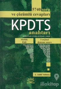 KPDTS Anahtarı 5740 Soru ve Çözümlü Cevapları 5 Orijinal Deneme Sınavı - Sözlük Ekli