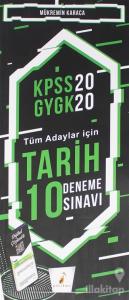 KPSS 2020 GYGK - Tüm Adaylar İçin Tarih 10 Deneme Sınavı
