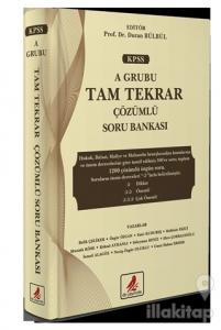 KPSS A Grubu Tam Tekrar Çözümlü Soru Bankası