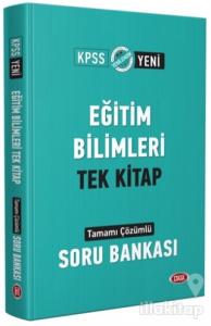 KPSS Eğitim Bilimleri Tek Kitap Tamamı Çözümlü Soru Bankası