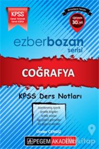 KPSS Ezberbozan Coğrafya Ders Notları