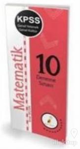 KPSS Genel Yetenek Genel Kültür Matematik 10 Deneme Sınavı