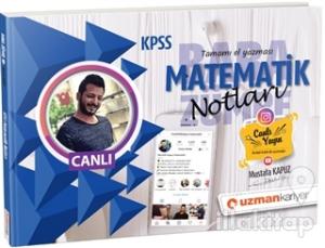 KPSS Matematik Canlı Ders Notları Baba Zümre