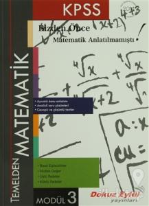 KPSS Temelden Matematik Modül 3