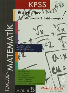 KPSS Temelden Matematik Modül 5
