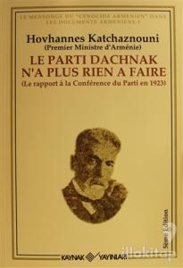 Le Parti Dachnak Na Plus Rien a Faire