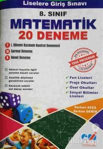 LGS 8. Sınıf Matematik 20 Deneme